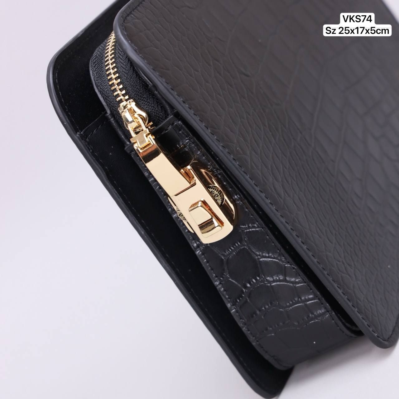 VKS74 Ví Khóa Số, Ví Nam Cầm tay, Clutch Cầm Tay Nam Da Bò Louis Vuitton