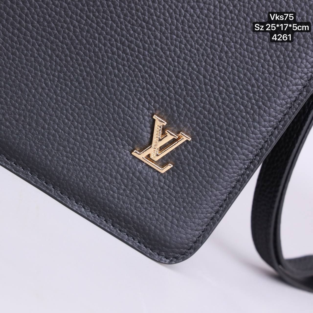 VKS75 Ví Khóa Số, Ví Nam Cầm tay, Clutch Cầm Tay Nam Da Bò Louis Vuitton