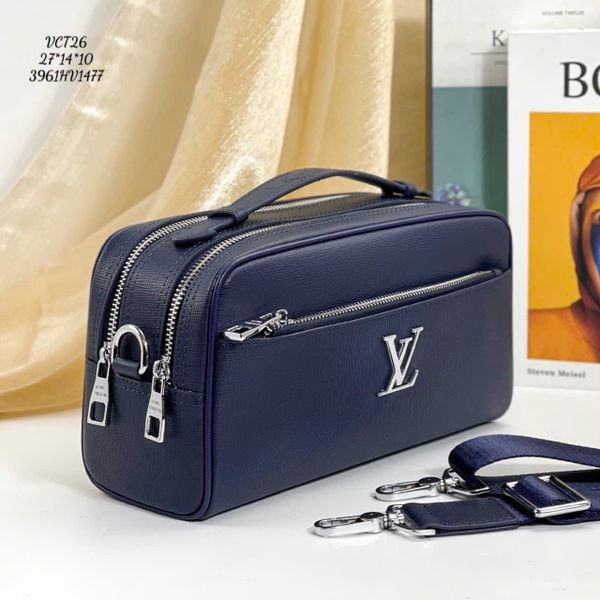 TĐC26 Ví Khóa Vân Tay,Ví Khóa Số, Ví Nam Cầm tay, Clutch Cầm Tay Nam Da Bò Louis Vuitton