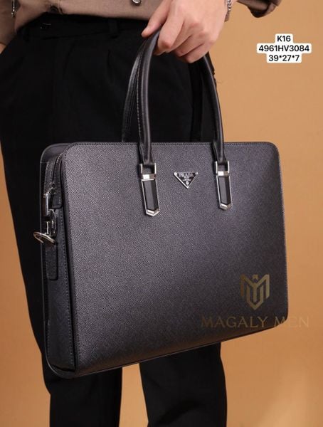 K16 Cặp Tài Liệu, Cặp Đựng Laptop Prada