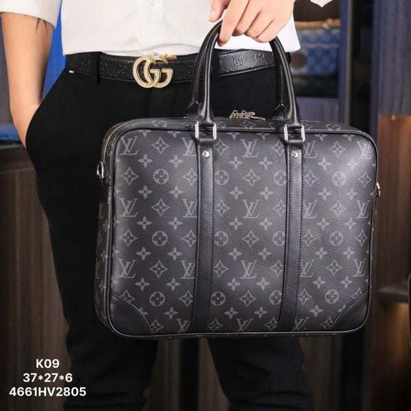 K09 Cặp Tài Liệu, Cặp Đựng Laptop Louis Vuitton