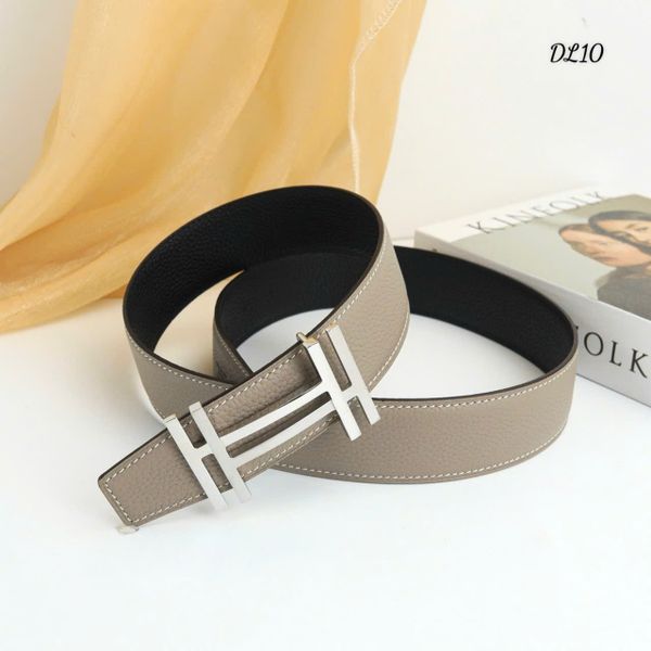 DL10 Dây Lưng Nam, Thắt Lưng Nam Da Bò Thật Cao Cấp Hermes