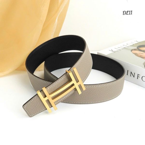 DL11 Dây Lưng Nam, Thắt Lưng Nam Da Bò Thật Cao Cấp Hermes