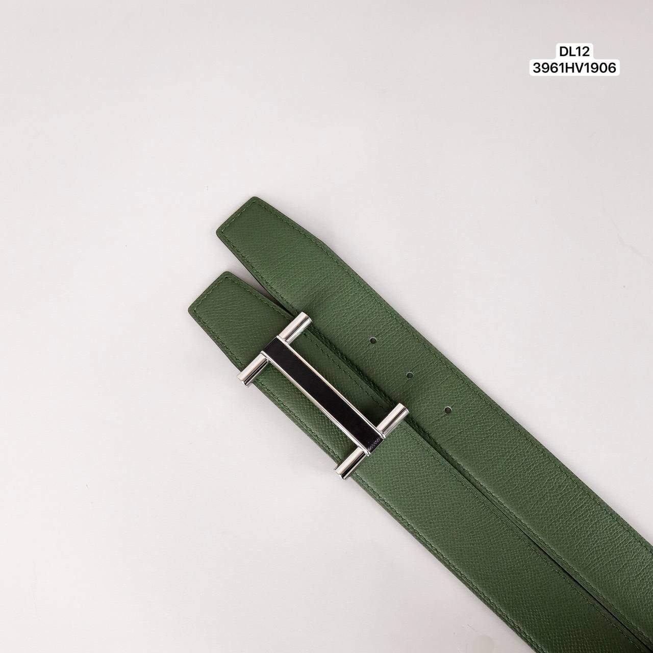 DL12 Dây Lưng Nam, Thắt Lưng Nam Da Bò Thật Cao Cấp Hermes