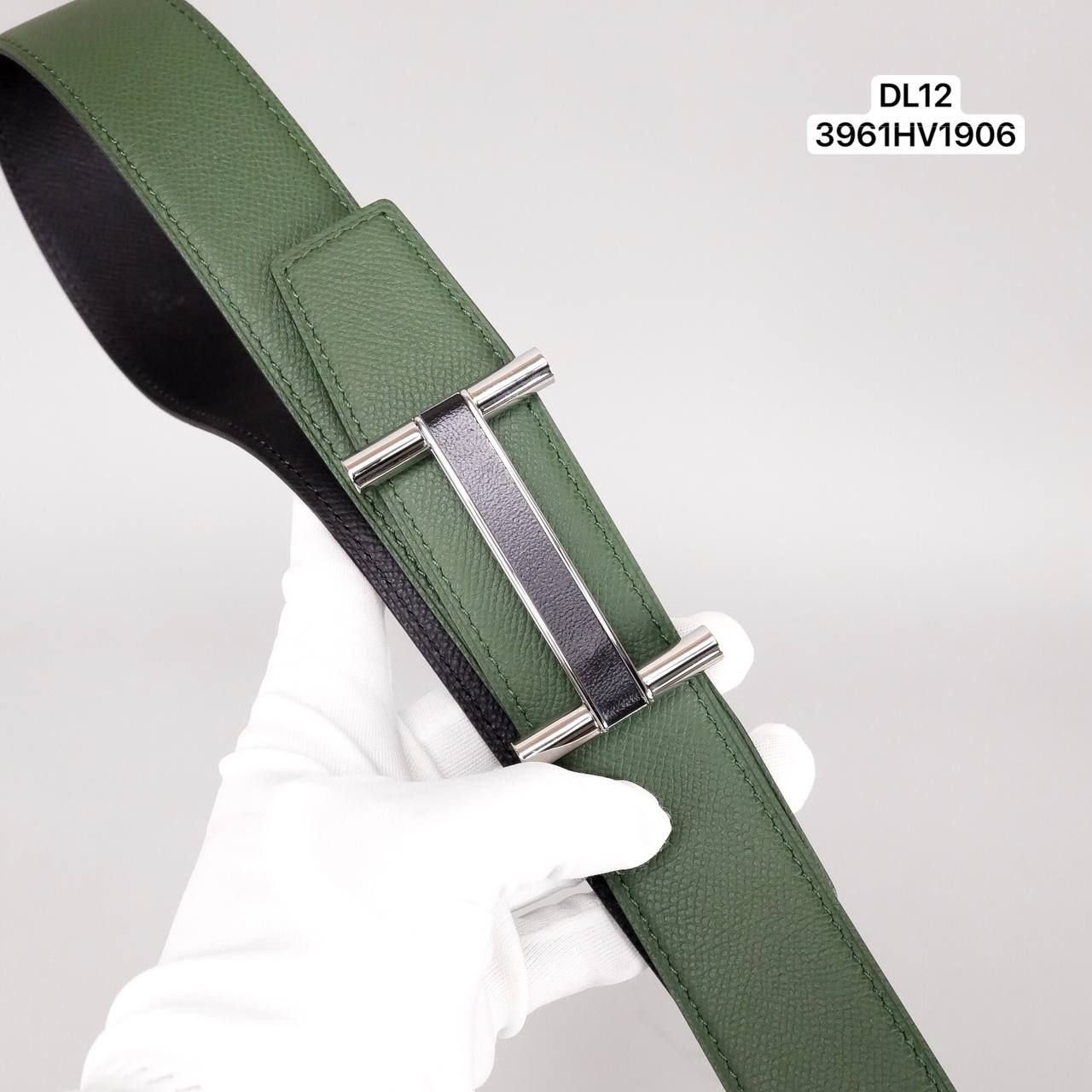 DL12 Dây Lưng Nam, Thắt Lưng Nam Da Bò Thật Cao Cấp Hermes