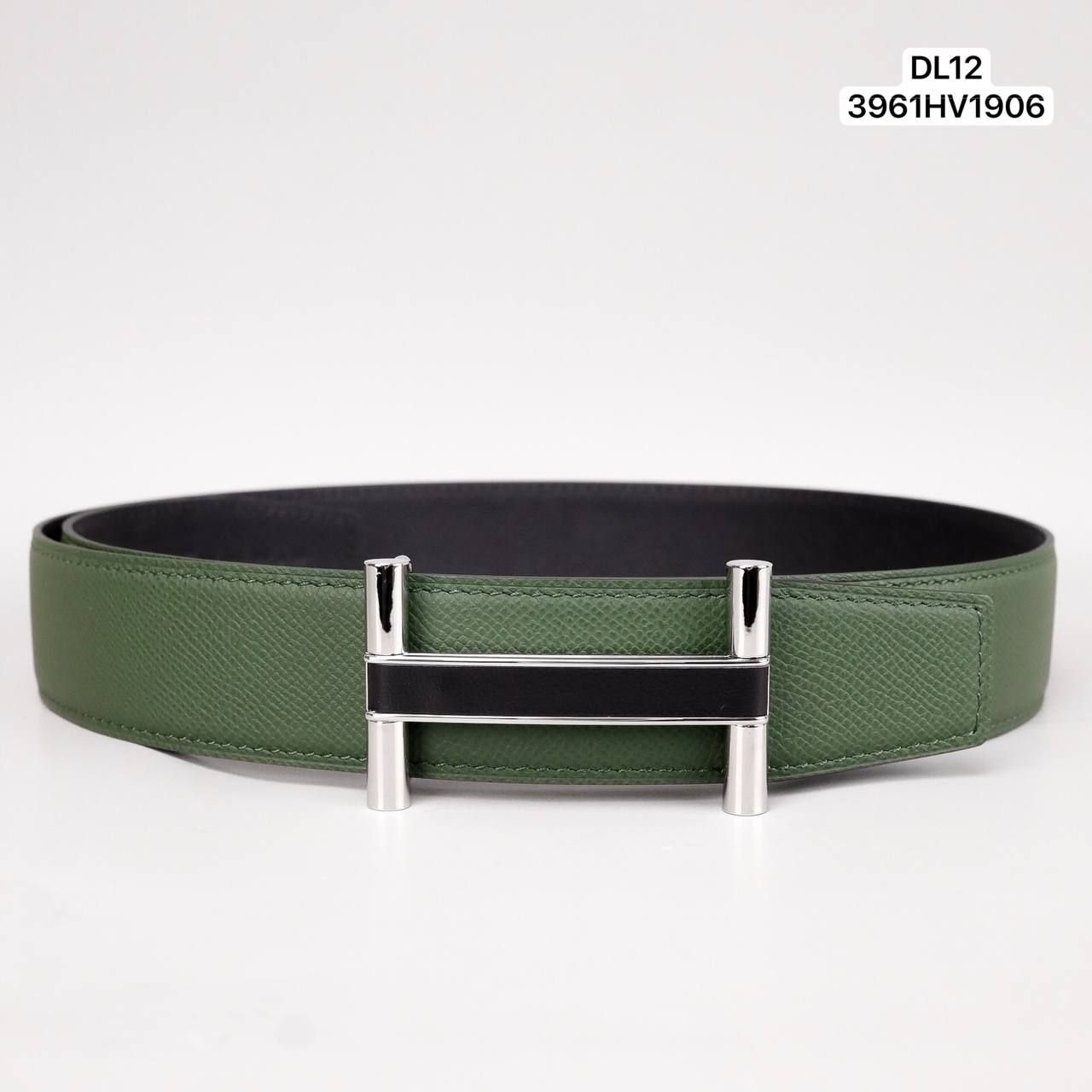 DL12 Dây Lưng Nam, Thắt Lưng Nam Da Bò Thật Cao Cấp Hermes