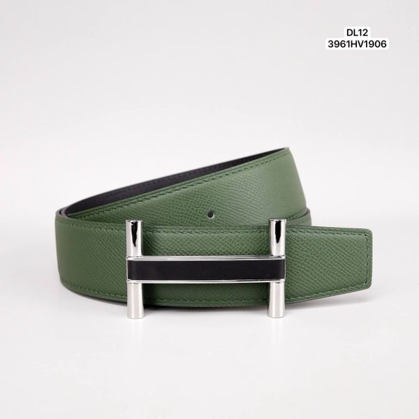 DL12 Dây Lưng Nam, Thắt Lưng Nam Da Bò Thật Cao Cấp Hermes