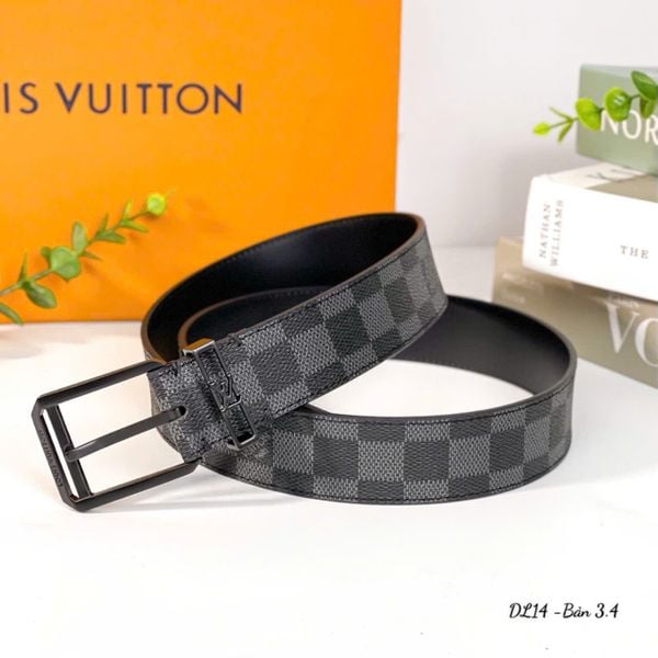 DL14 Dây Lưng Nam, Thắt Lưng Nam Da Bò Thật Cao Cấp Louis Vuitton