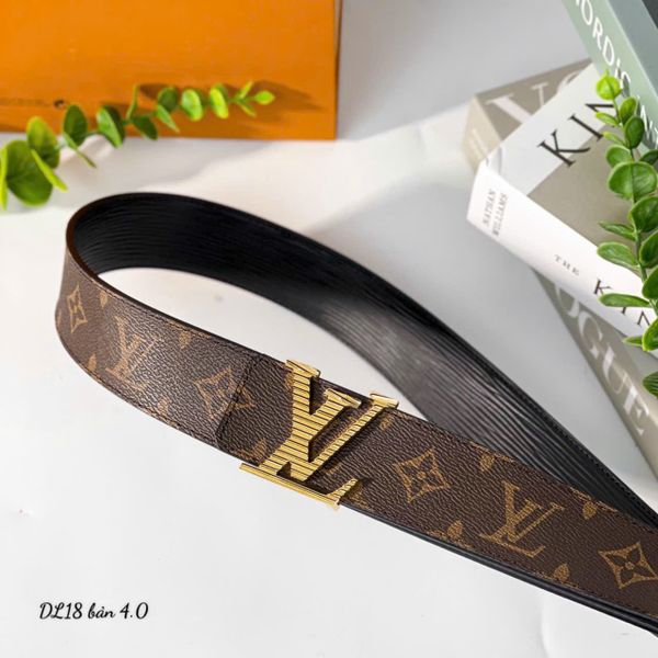 DL18 Dây Lưng Nam, Thắt Lưng Nam Da Bò Thật Cao Cấp Louis Vuitton