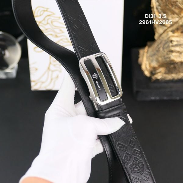 DL31 Dây Lưng Nam, Thắt Lưng Nam Da Bò Thật Cao Cấp Versace