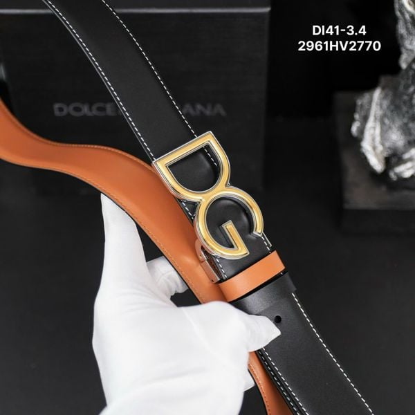 DL41 Dây Lưng Nam, Thắt Lưng Nam Da Bò Thật Cao Cấp Dolce & Gabbana