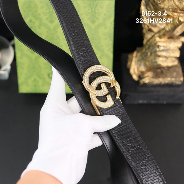 DL52 Dây Lưng Nam, Thắt Lưng Nam Da Bò Thật Cao Cấp Gucci