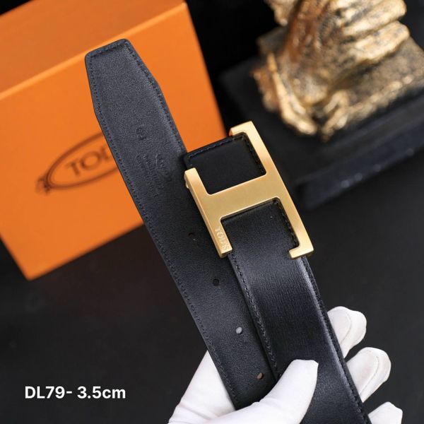 DL79 Dây Lưng Nam, Thắt Lưng Nam Da Bò Thật Cao Cấp Tod's