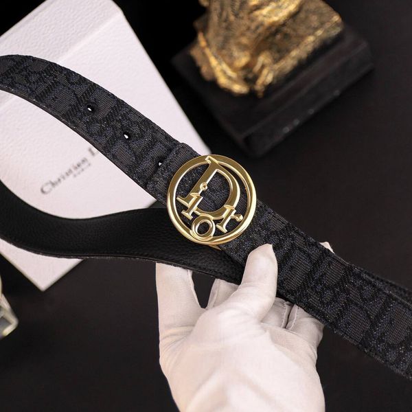 DL83 Dây Lưng Nam, Thắt Lưng Nam Da Bò Thật Cao Cấp Dior