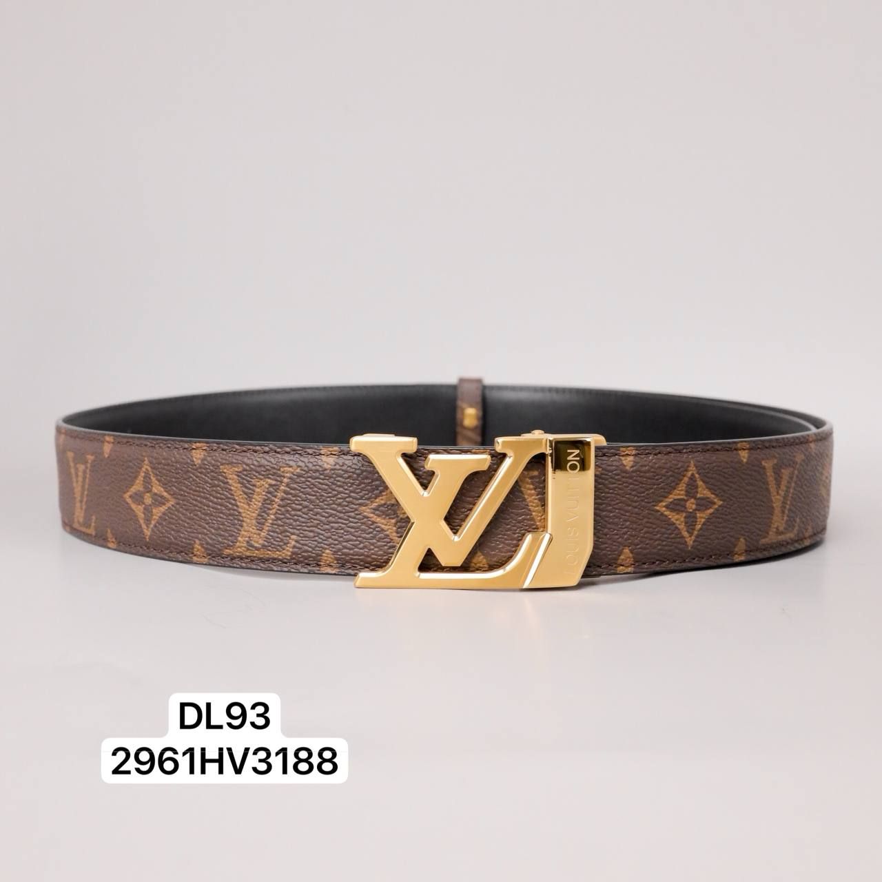 DL93 Dây Lưng Nam, Thắt Lưng Nam Da Bò Thật Cao Cấp Louis Vuitton