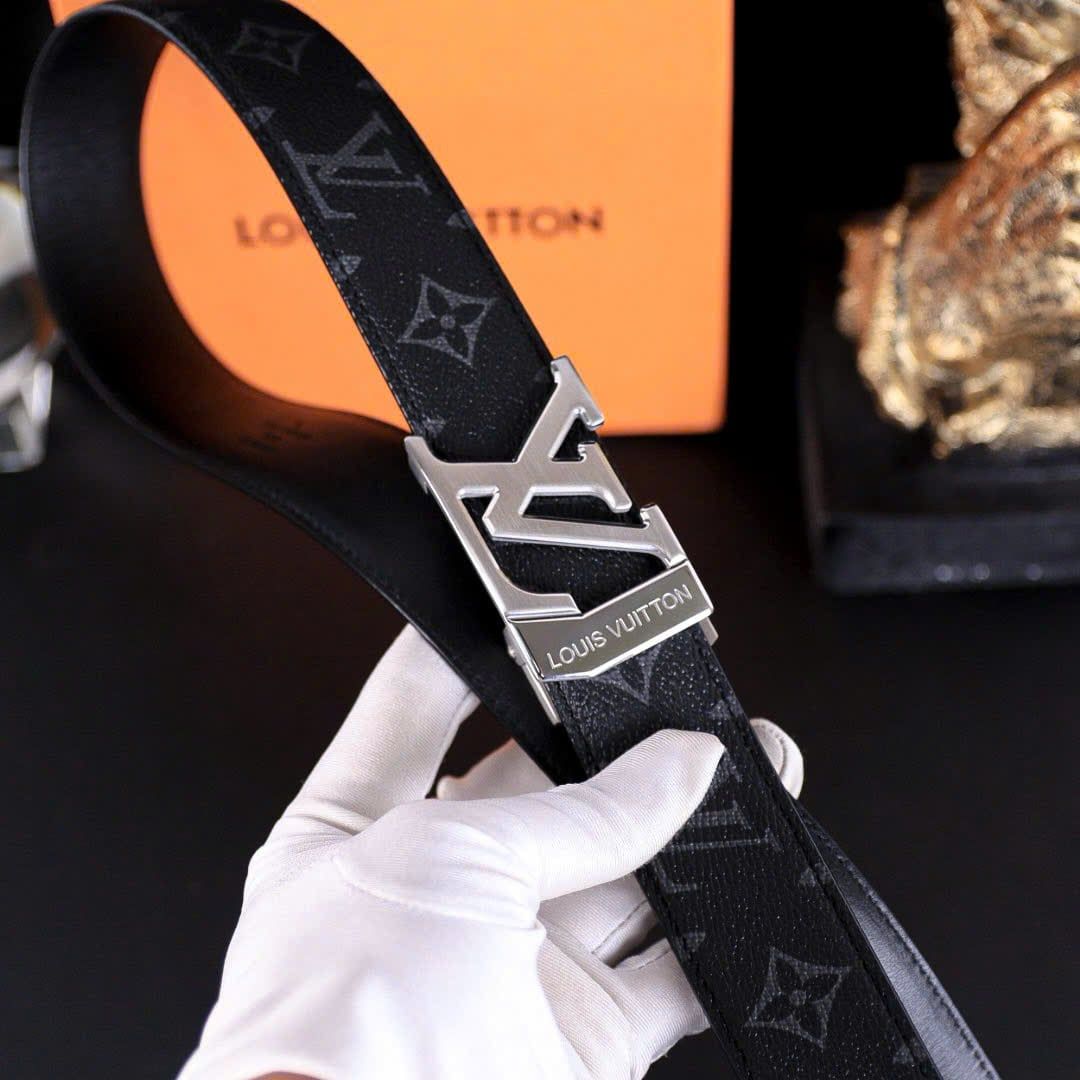 DL97 Dây Lưng Nam, Thắt Lưng Nam Da Bò Thật Cao Cấp Louis Vuitton