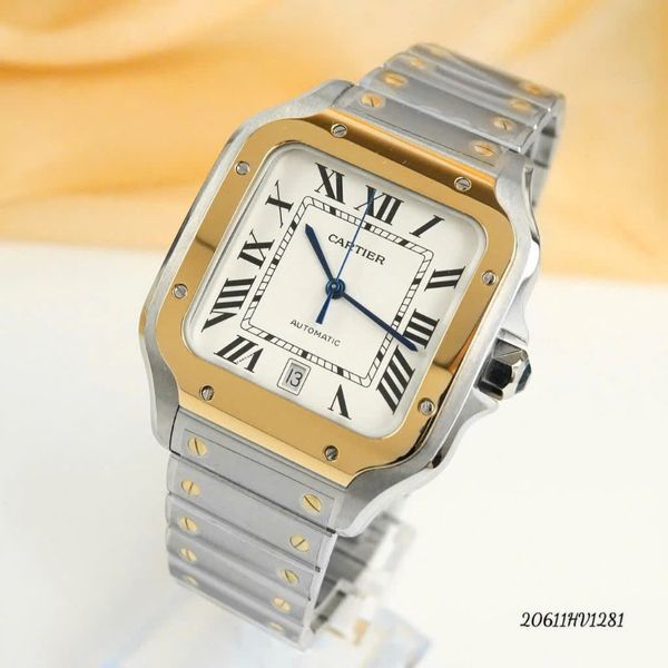Hv1261 Đồng Hồ Cartier Santos De Cartier WSSA0030