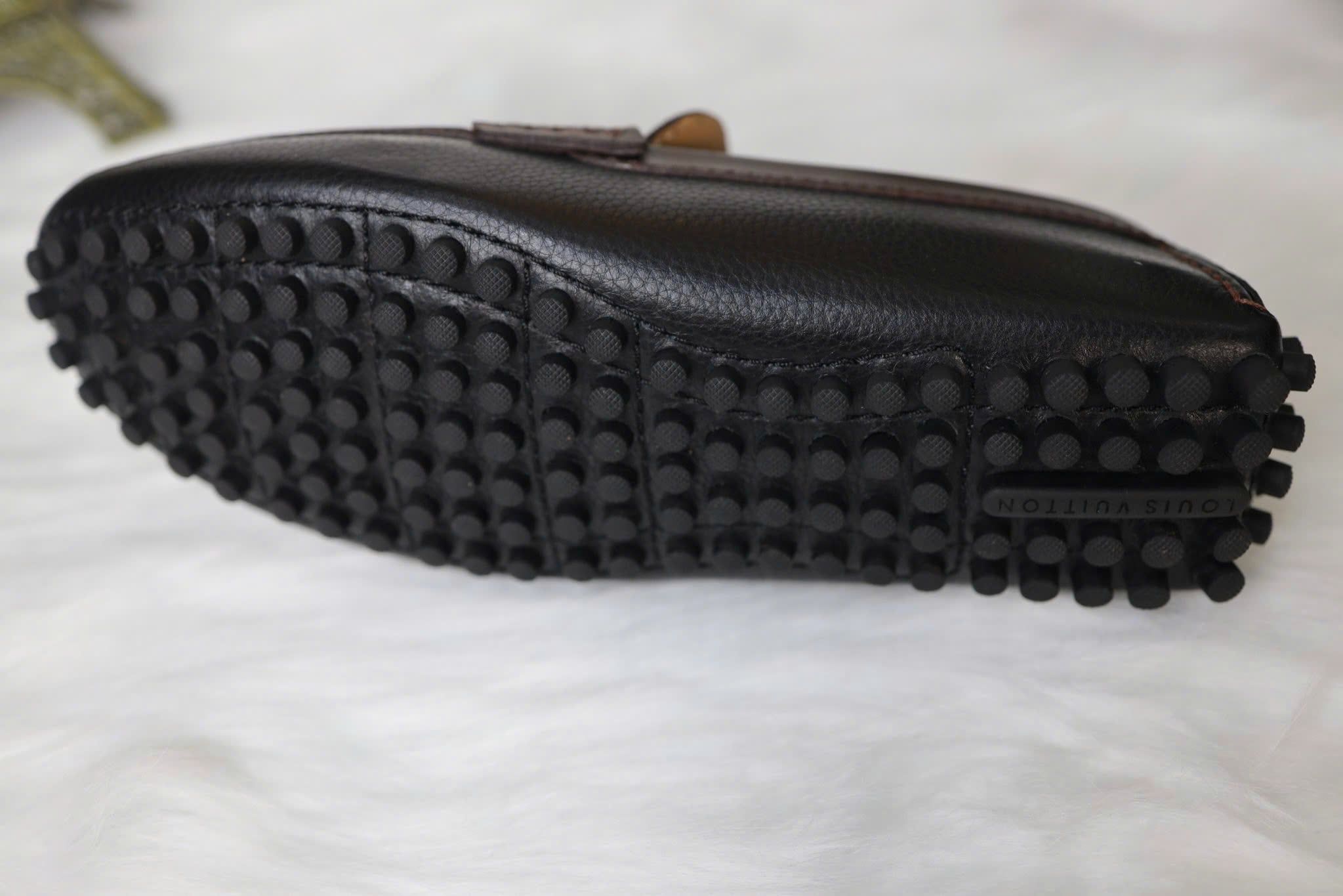 MC09 Giày Lười, Giày Moccasin Da Bò Cao Cấp Louis Vuitton