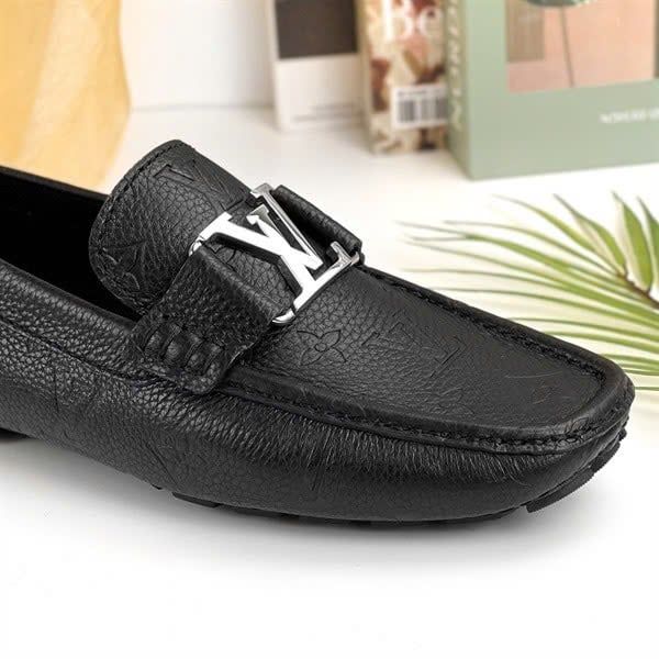 MC11 Giày Lười, Giày Moccasin Da Bò Cao Cấp Louis Vuitton