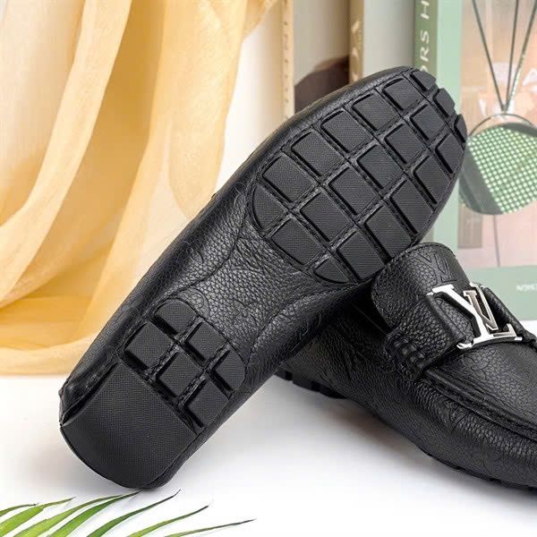 MC11 Giày Lười, Giày Moccasin Da Bò Cao Cấp Louis Vuitton