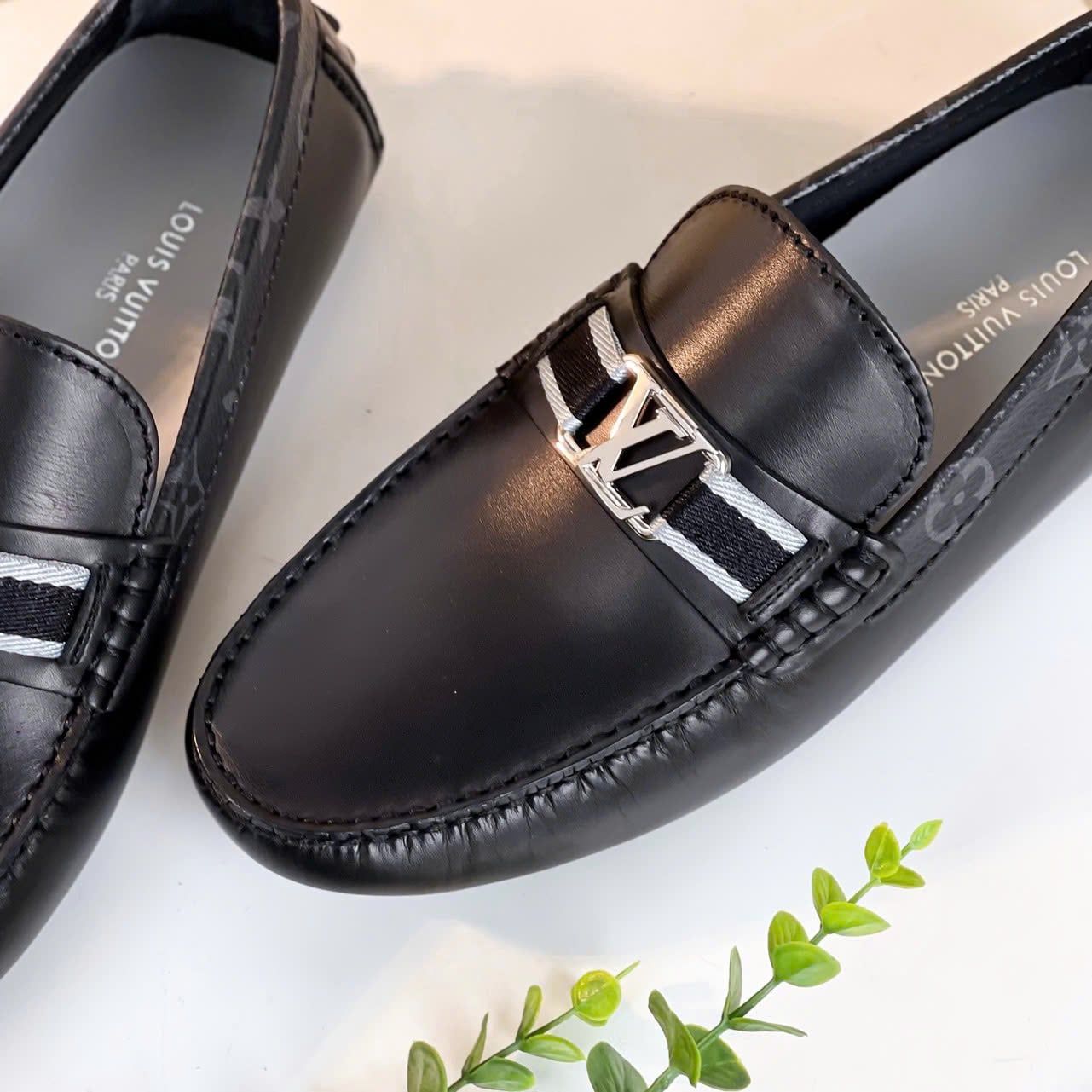 MC29 Giày Lười, Giày Moccasin Da Bò Cao Cấp Louis Vuitton