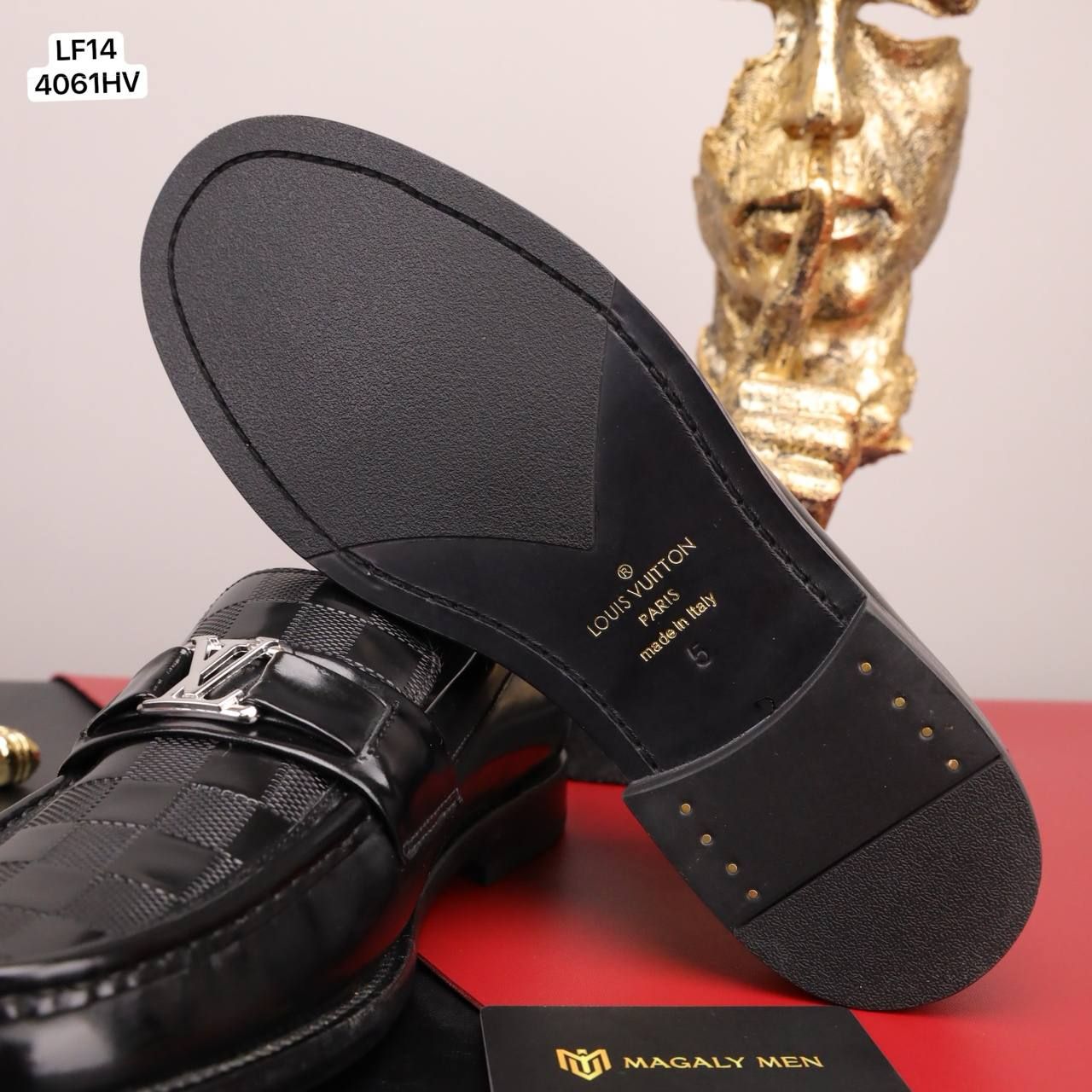 LF14 Giày Tây, Giày Công Sở Louis Vuitton