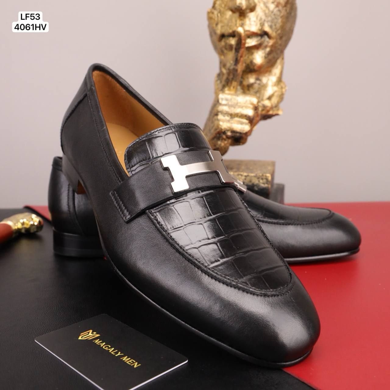 LF53 Giày Tây, Giày Công Sở Hermes
