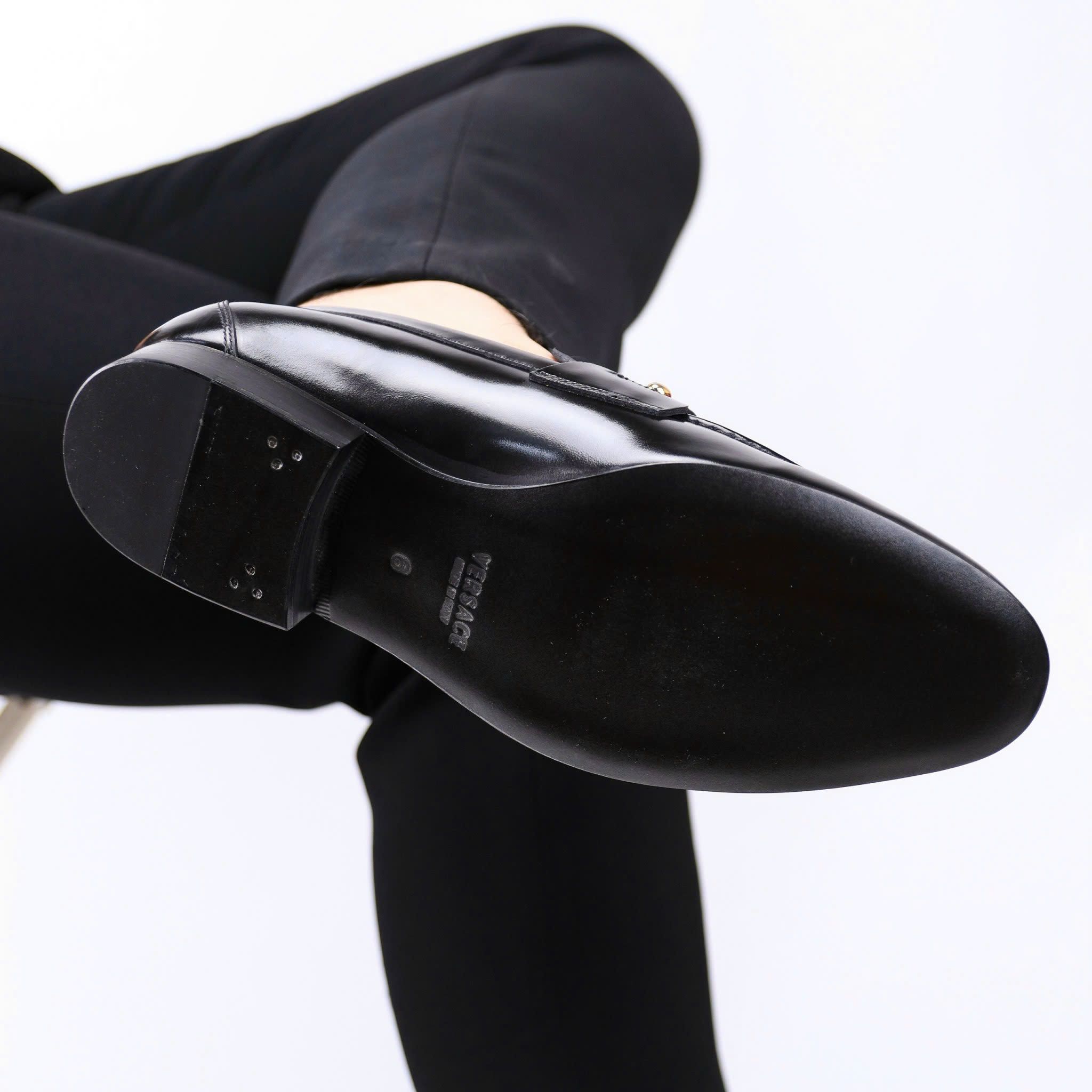 LF55 Giày Tây, Giày Công Sở Versace