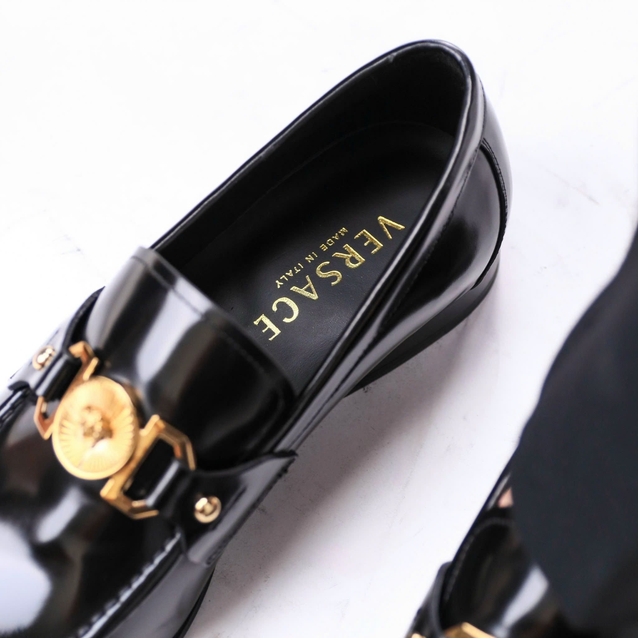 LF55 Giày Tây, Giày Công Sở Versace