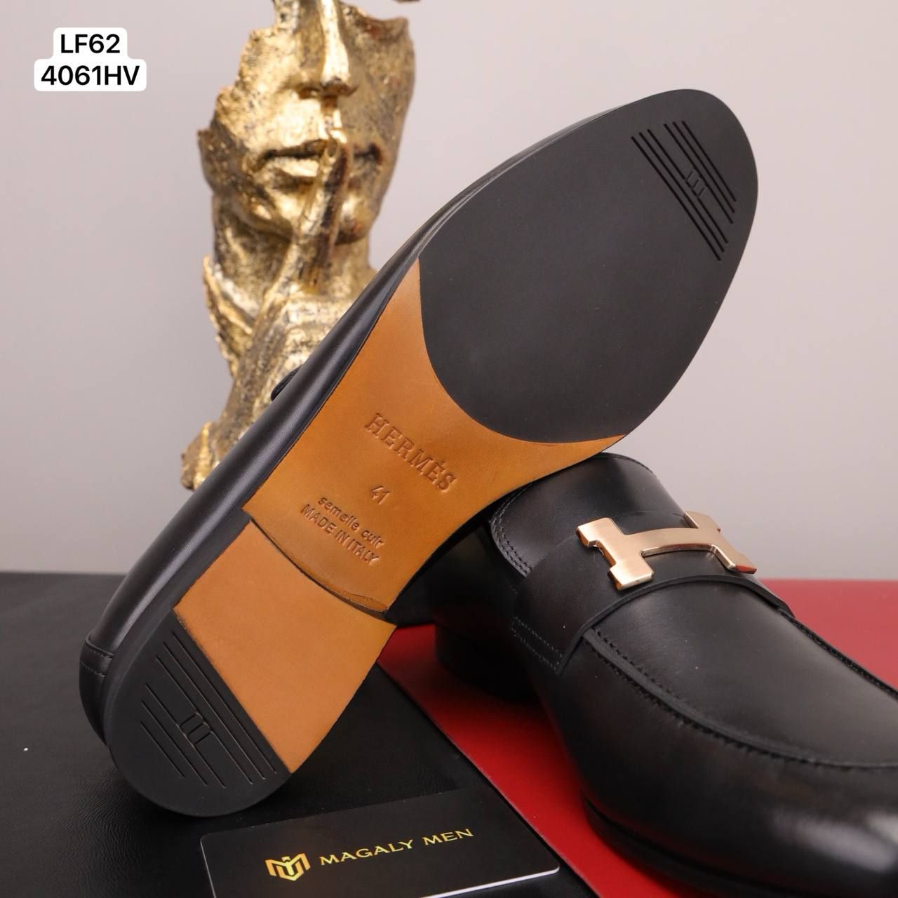 LF62 Giày Tây, Giày Công Sở Hermes