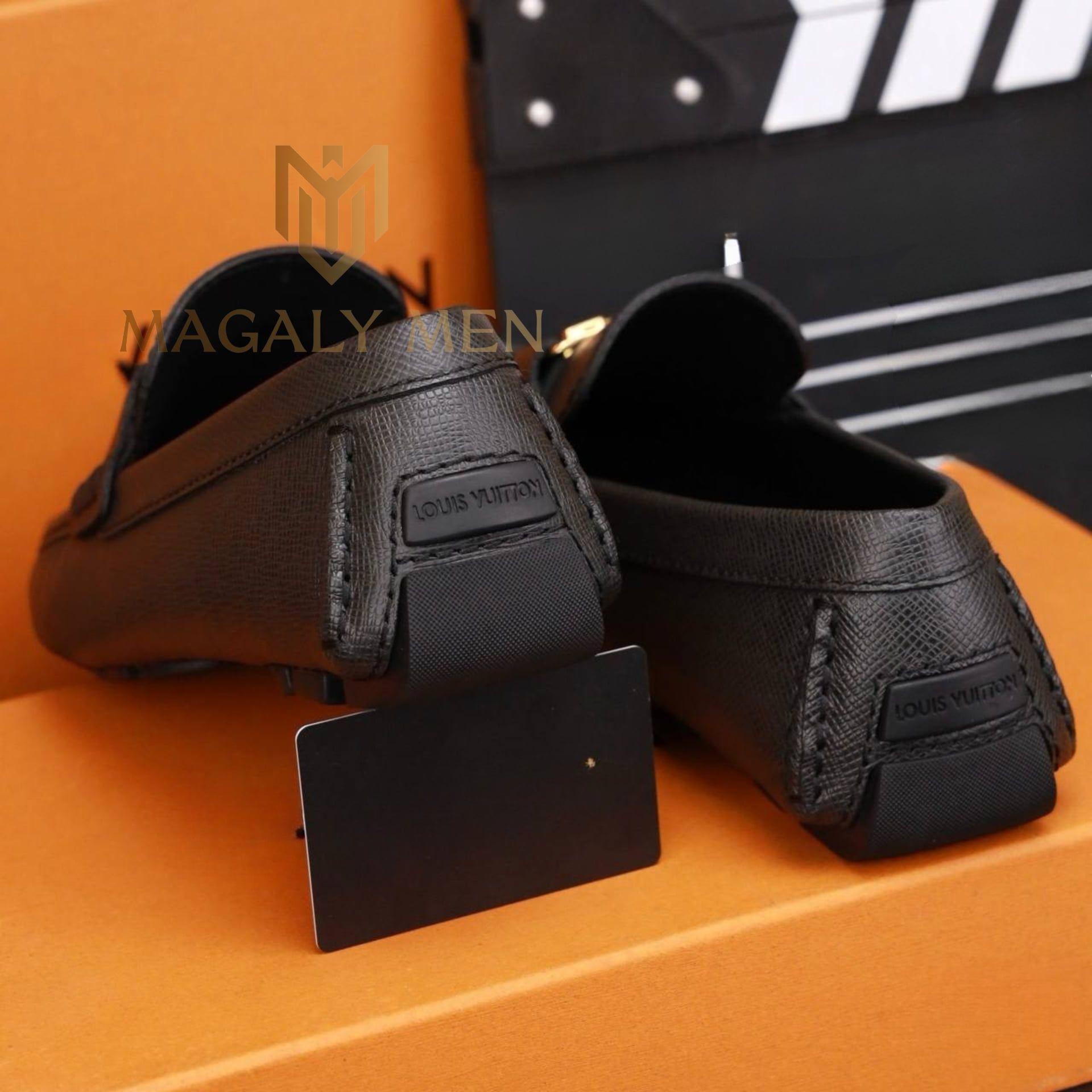 MC22 Giày Lười, Giày Moccasin Da Bò Cao Cấp Louis Vuitton