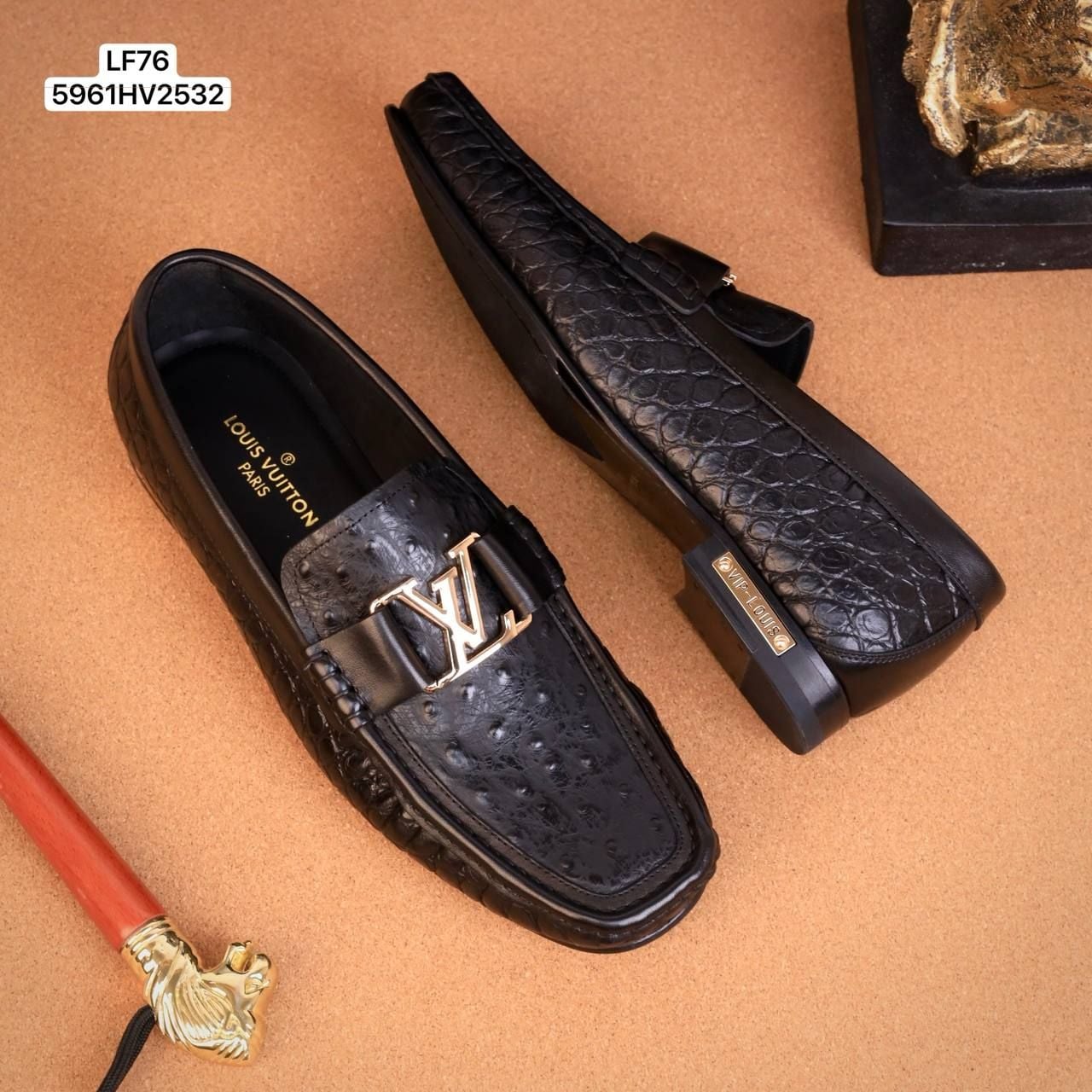 LF76 Giày Tây, Giày Công Sở Hermes