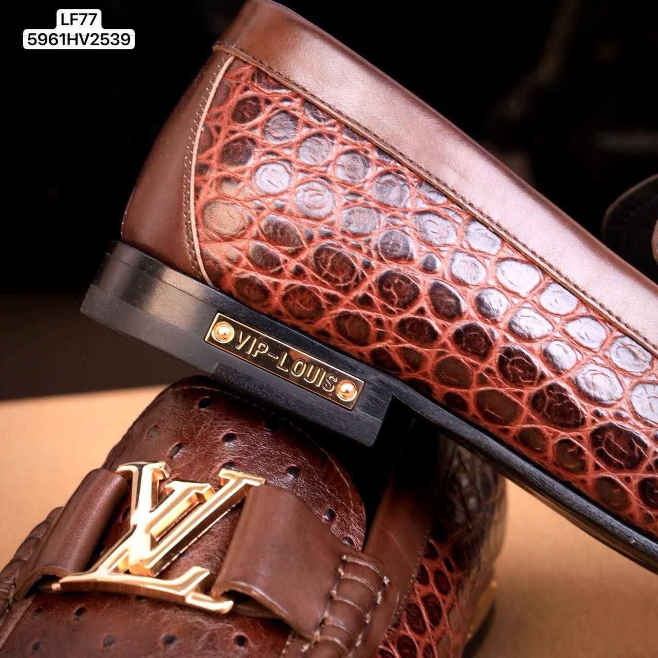 LF77 Giày Tây, Giày Công Sở Hermes