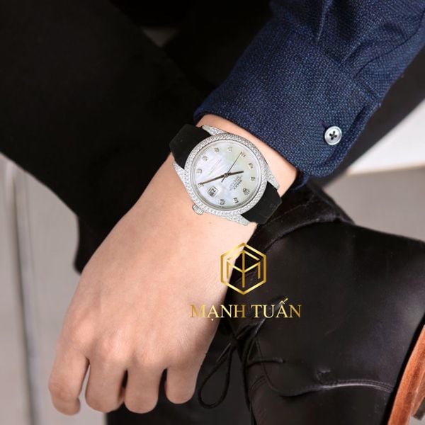 hv0571 Đồng Hồ ROLEX dây cau su