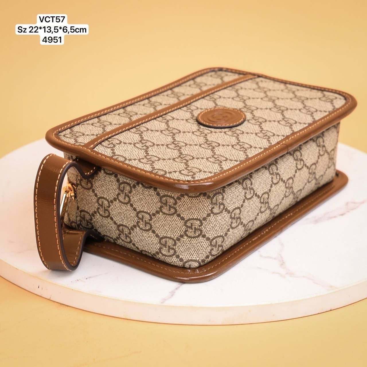 VCT57 Ví Nam Cầm tay, Clutch Cầm Tay Nam Da Bò Gucci