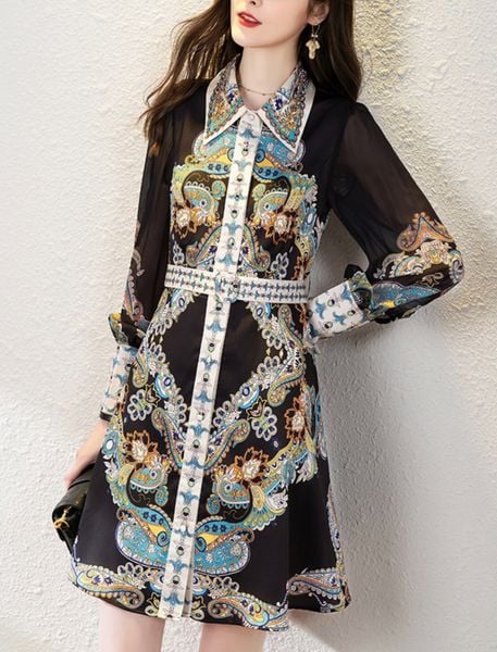 Km0007 Váy Liền Thân ( Quảng Châu Cao Cấp )