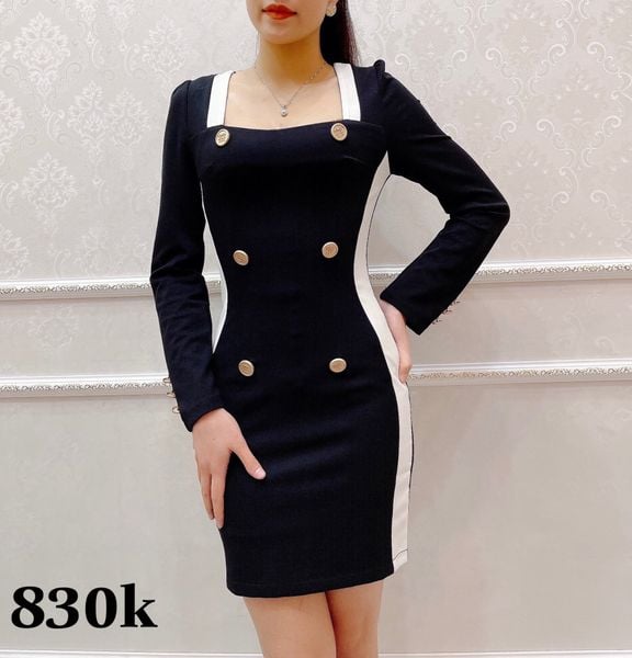 Km0009 Váy Liền Thân ( Quảng Châu Cao Cấp )