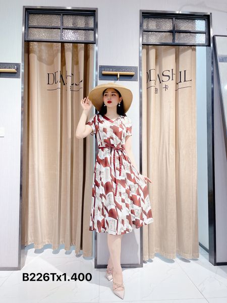 Km0013 Váy Liền Thân ( Quảng Châu Cao Cấp )