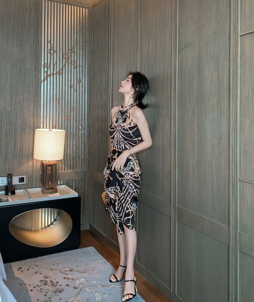 Km0015 Váy Liền Thân ( Quảng Châu Cao Cấp )