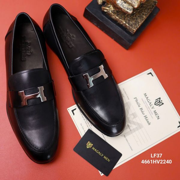 LF37 Giày Công Sở Loafer Hermes
