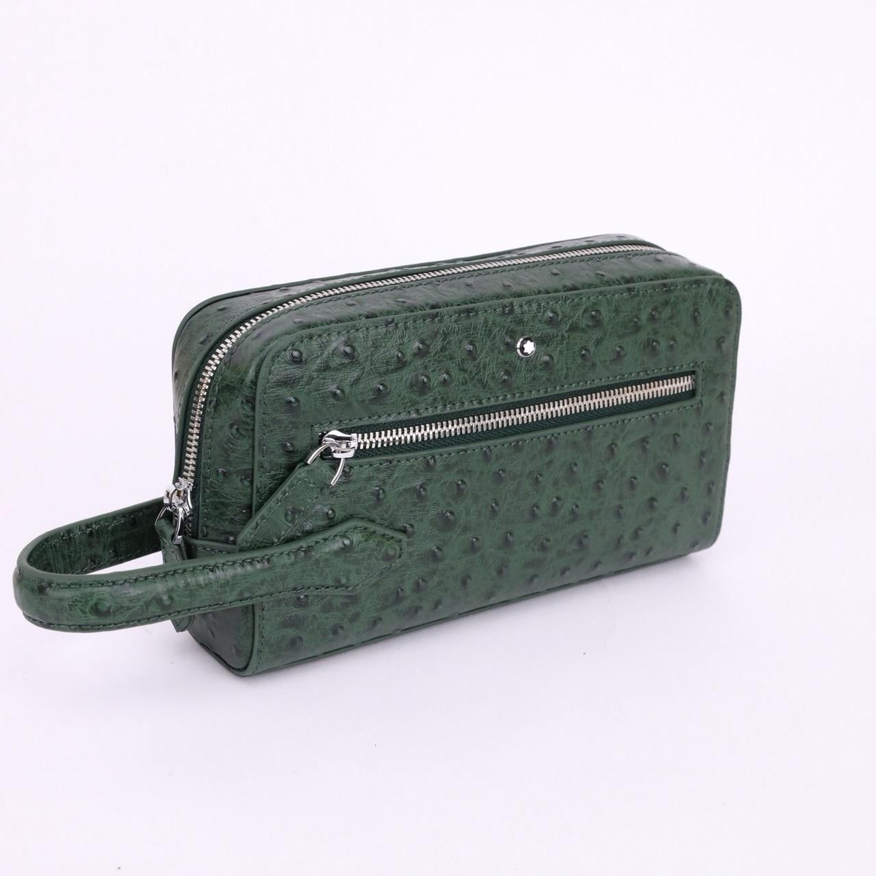 VCT61 Ví Nam Cầm tay, Clutch Cầm Tay Nam Da Bò Montblanc