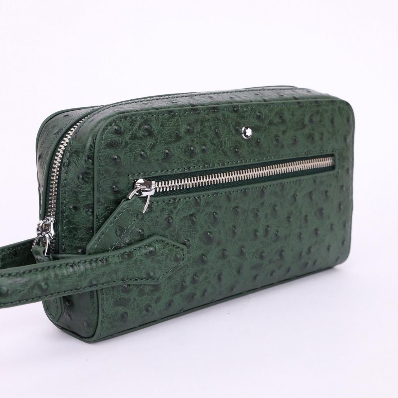 VCT61 Ví Nam Cầm tay, Clutch Cầm Tay Nam Da Bò Montblanc