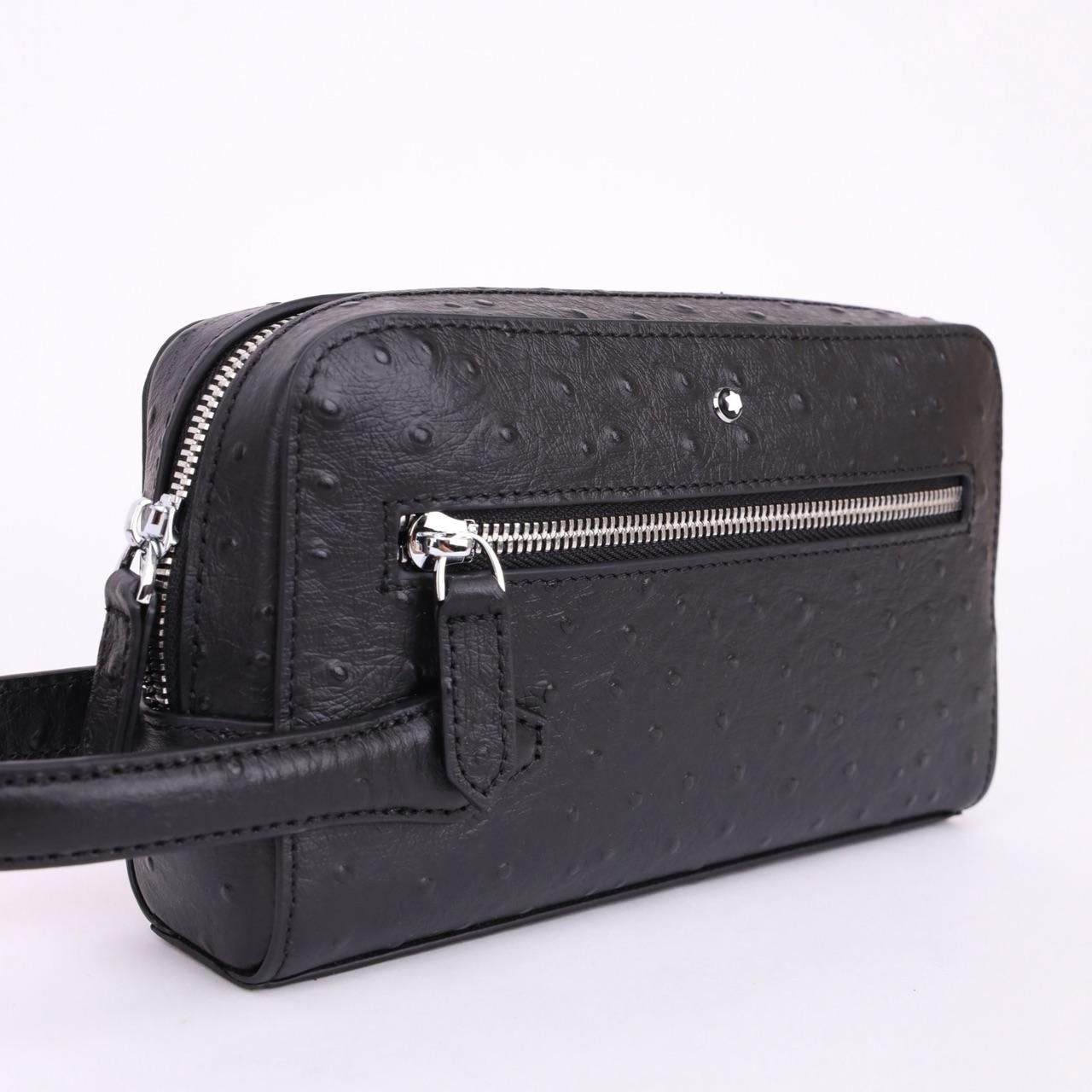 VCT58 Ví Nam Cầm tay, Clutch Cầm Tay Nam Da Bò Montblanc