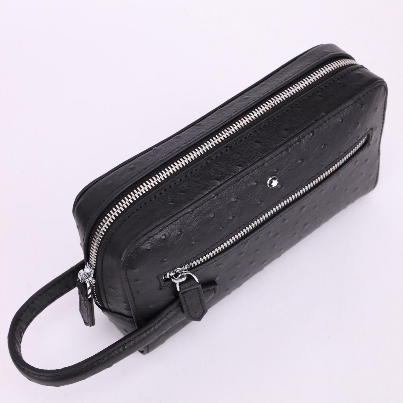 VCT58 Ví Nam Cầm tay, Clutch Cầm Tay Nam Da Bò Montblanc