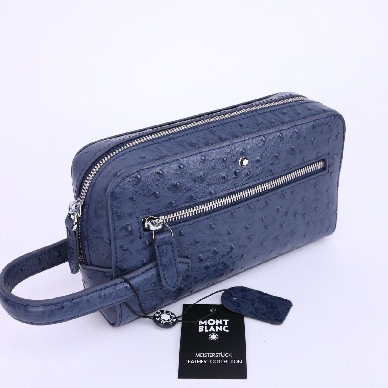 VCT59 Ví Nam Cầm tay, Clutch Cầm Tay Nam Da Bò Montblanc