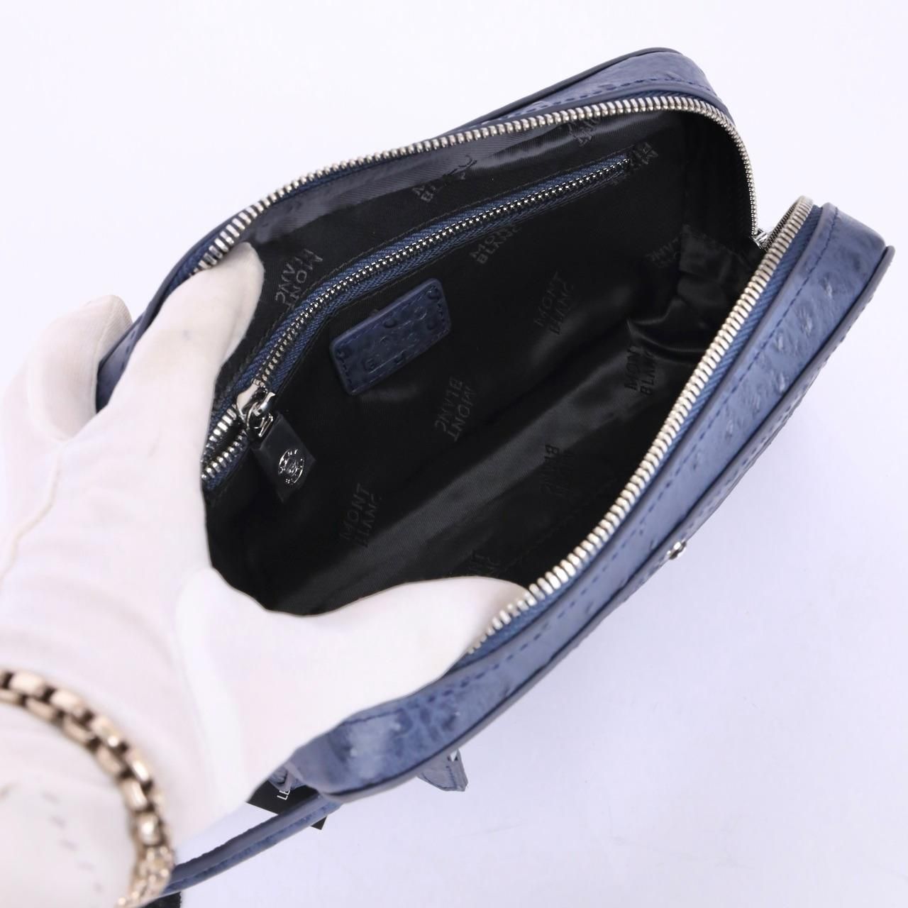 VCT59 Ví Nam Cầm tay, Clutch Cầm Tay Nam Da Bò Montblanc