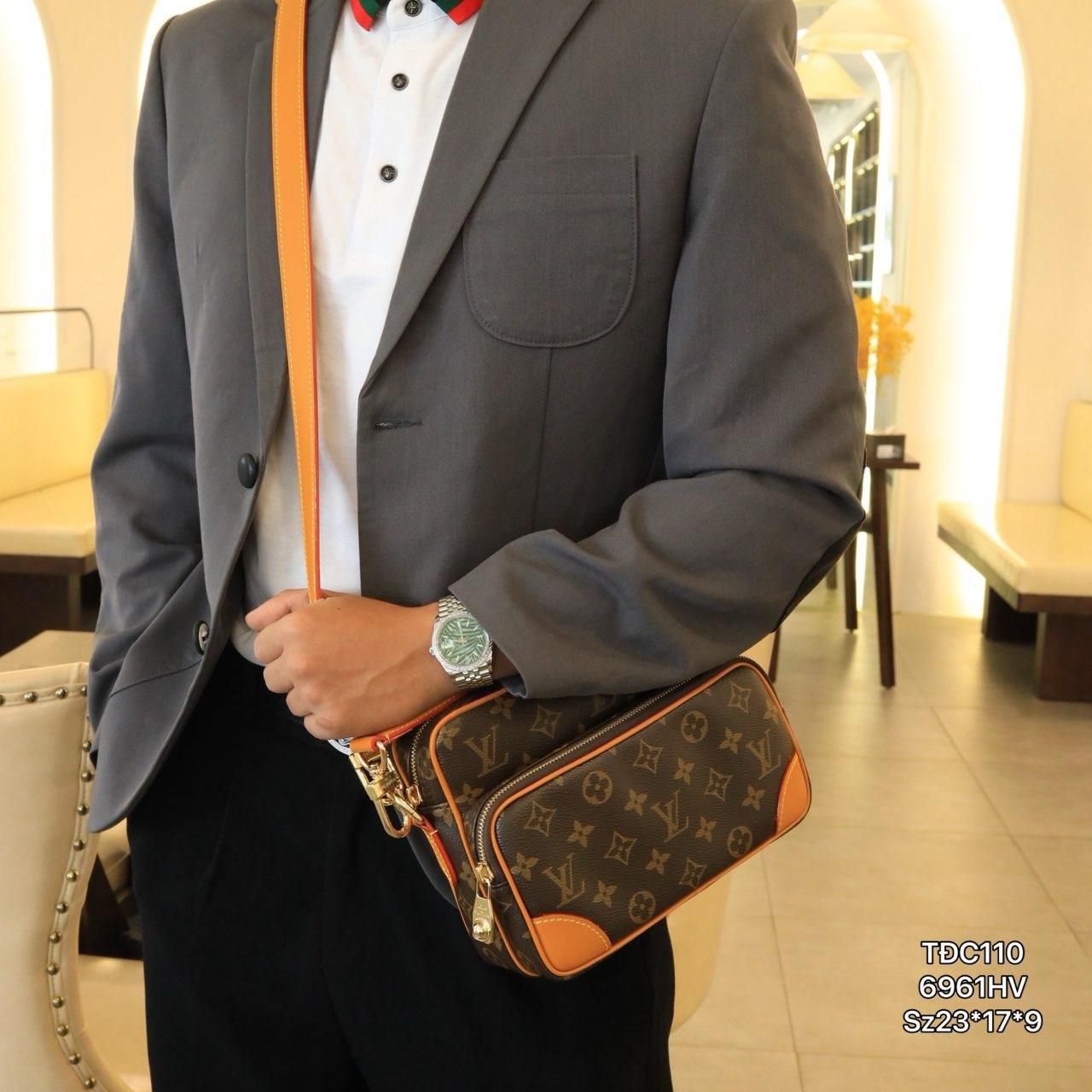 TĐC110 Túi Đeo Chéo Nam Louis Vuitton