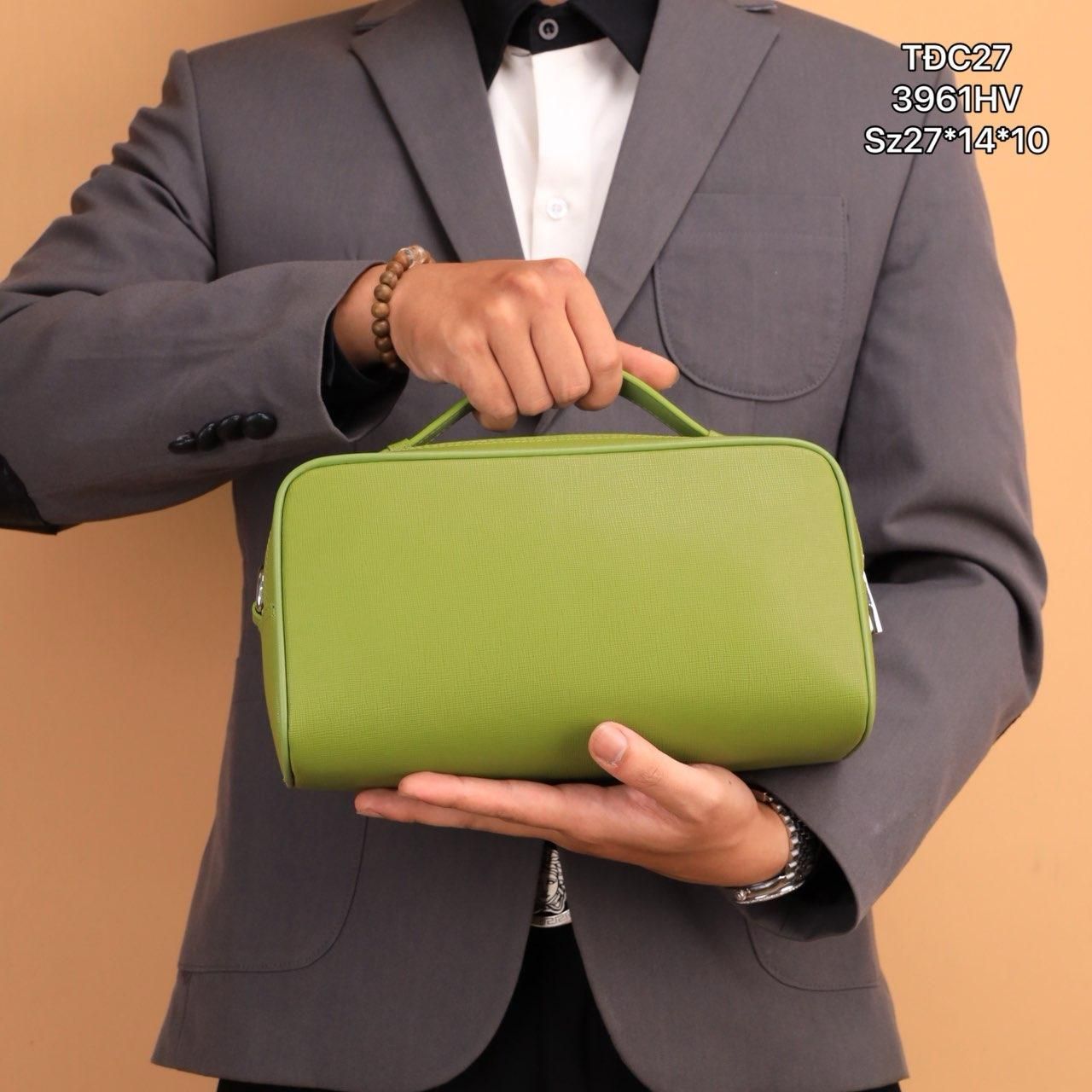Ví Nam Cầm tay, Clutch Cầm Tay Nam Da Bò Louis Vuitton VCT27