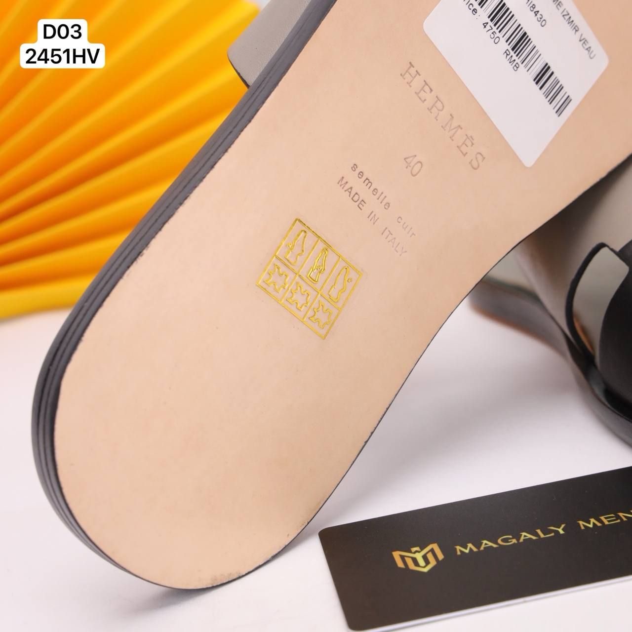 D03 Dép Nam Hermes