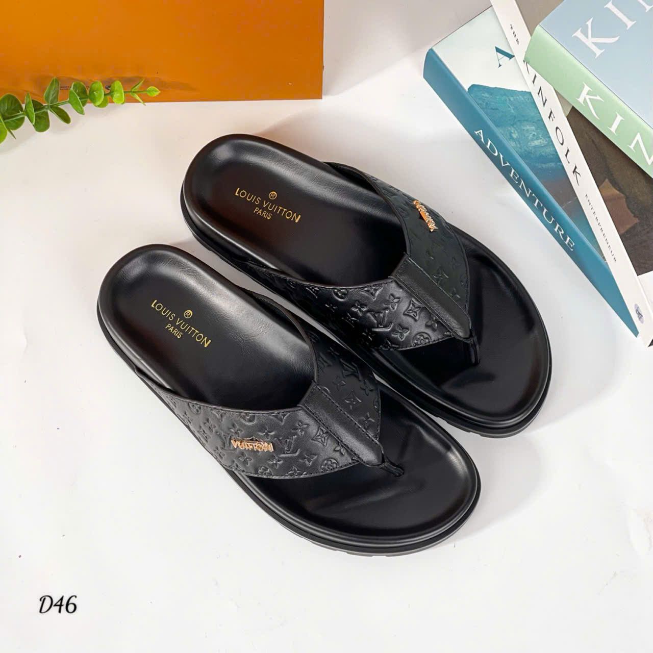 D46 Dép Nam Louis Vuitton